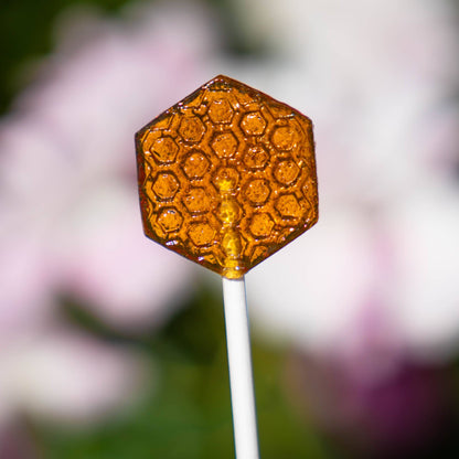 Honeycomb Lollipops | 1.25" Round