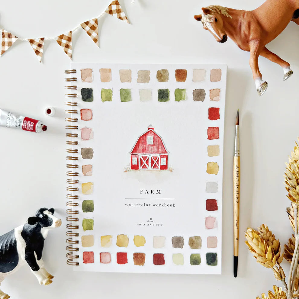Watercolor Notebooks & Paint | Emily Lex Studios
