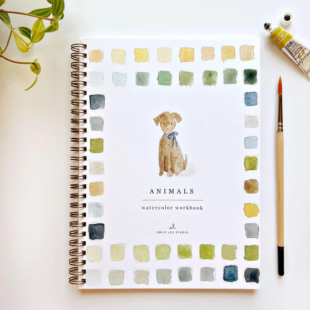 Watercolor Notebooks & Paint | Emily Lex Studios
